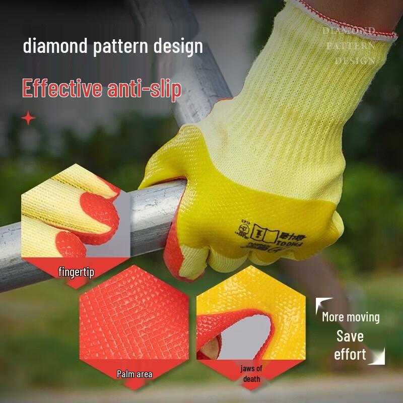 

Maryya Snow Lotus Work Gloves