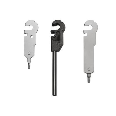 Personnalisez votre outil avec le set d'outils Roxon FLEX FT04 Baika T8 Baika fire multifonction (embout T6, embout, démarreur)