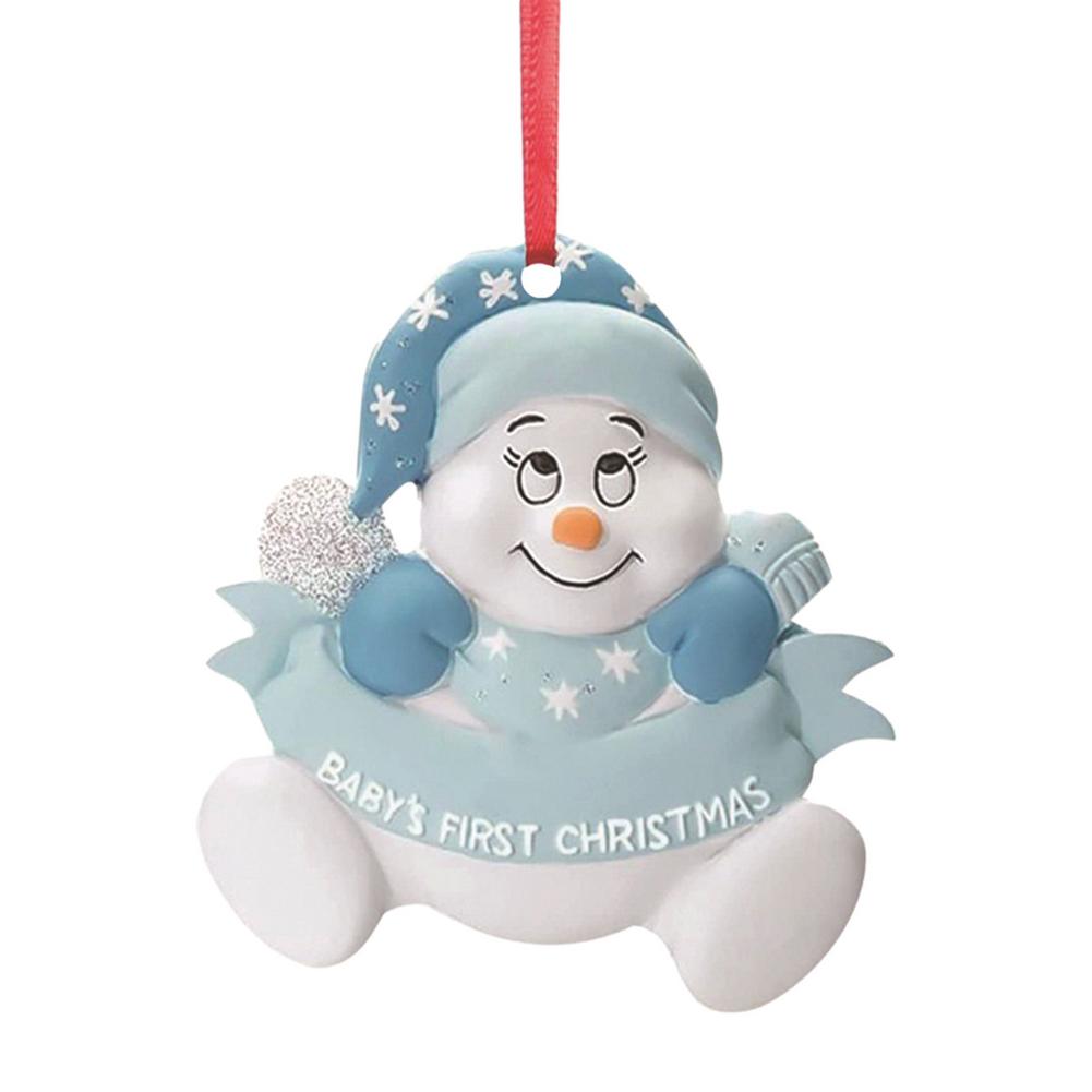 Christmas Tree Hangings Pendants Home Decorations For Tree Wall Doorway Couple Snowman Penguin Bear Ornaments For Party Decor