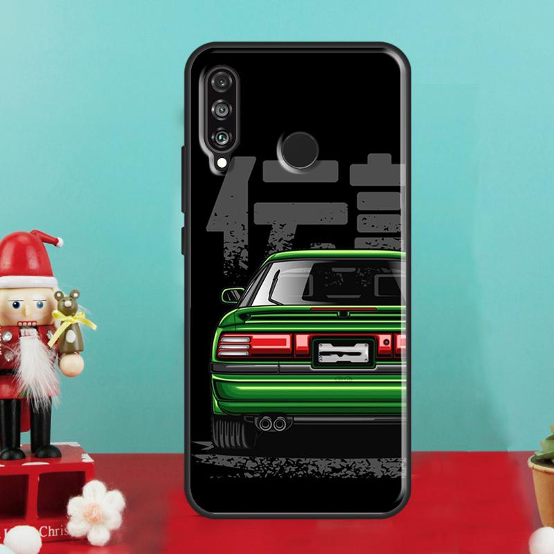 Japan JDM Sports Car Comic For Huawei Nova 9 10 SE 12i 11i 8i 12s Y90 Y60 Y70 Y72 Y61 Y91 P20 P40 P30 Lite P60 Pro Case
