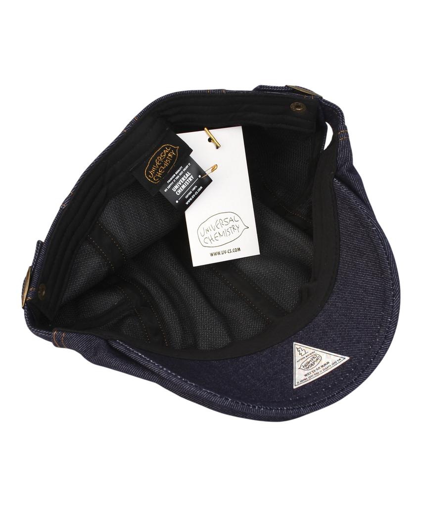 Yunibeosyeolkemiseuteuli Modern Stitch Denim Hunting Cap