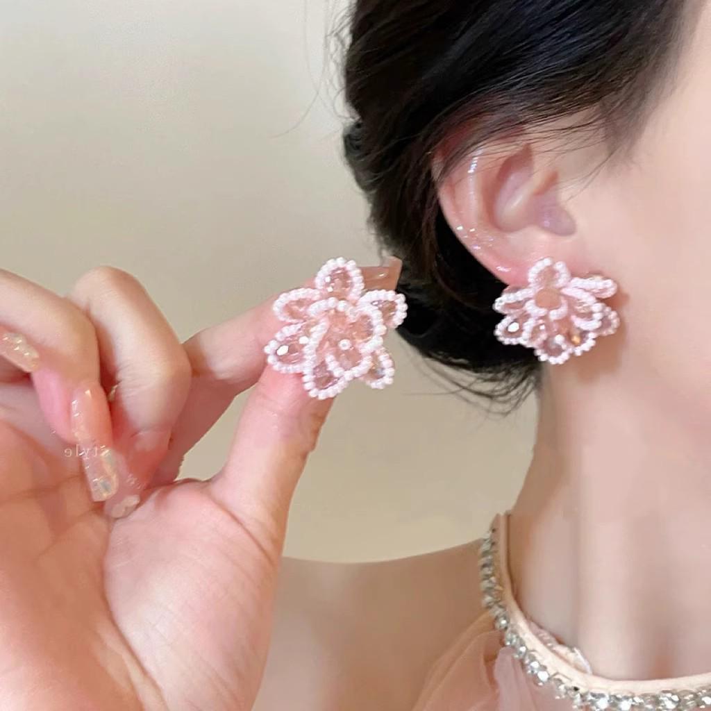 Resort Style Sunflower Earrings - Spring/Summer 2025 Collection for Women