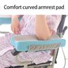 Ergonomic Design Wheelchair Arm Cushion Reducing Arm Fatigue and Providing Optimaled Support for Users