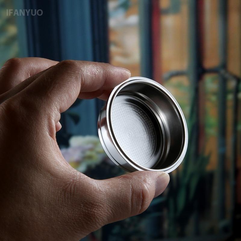 Filtri per Caffè Espresso da 51/54/58MM Sostituzione Acciaio Inossidabile per Portafiltro Senza Fondo Accessori Barista Caffetteria