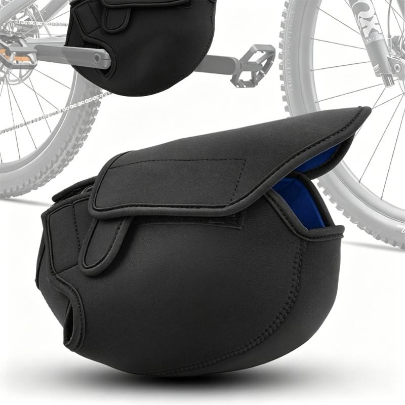 Electric Scooters Motor Guard Neoprene Sleeve For E Bike Motor Housing Waterproof Dustproof Anti Tear Lightweight Quick Install Double Color Option