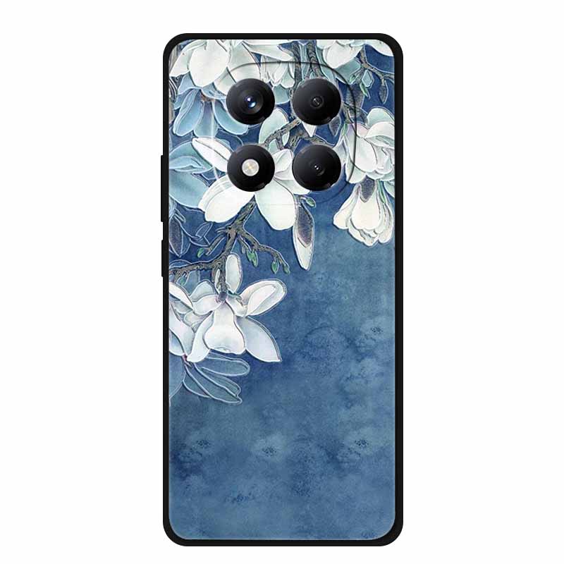 3D Flowers Emboss Fundas For Redmi Note 15 5G (China) Case Soft Silicone Phone Cases For Note 15 5G For China Covers Shell Coque