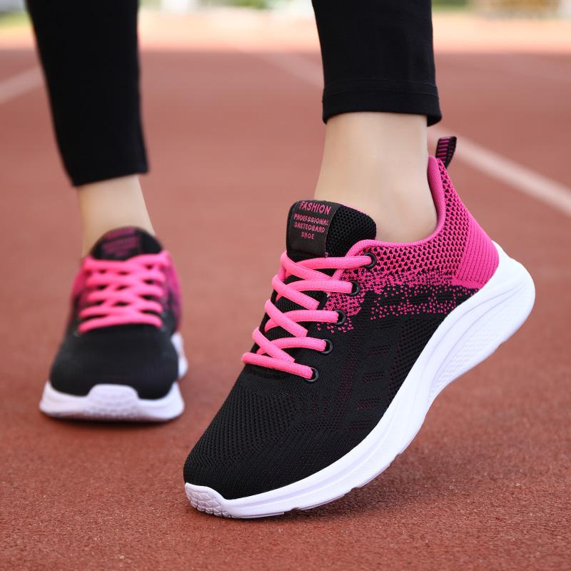 Ladies Shoes Women Sneakers Woman Shoe Summer 2025 Lightweight Breathable Non-slip Soft Trainers Female Basket Tenis Feminino