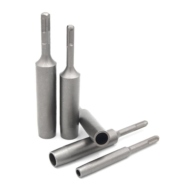 SDS Plus Professional Ground Rod Driver Steel Durable Hardened for 5/8 3/4Inch Ground Rod for SDS Plus Impact Drills