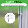 12/20/30/50Pcs Windproof Mesh Screen Holder  for Securing Window Screens and Storm