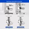 LT335 Manual Press Self-Closing Brass Flush Valve