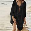 Swimwear Cover Up Bikini Lace Tassels Ladies Temperament Sun Protection Dress for Vacation