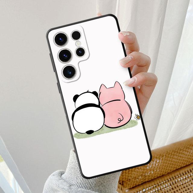 

Противоударный мягкий чехол из ТПУ для Samsung Galaxy Note 20 Ultra 10 Plus 8 9 S21 S23 5g S22 S20 Note 10, классический художественный чехол с масляной краской Samsung Note 20