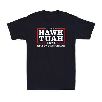 Hawk Tuah Shirt Hawk Tuah Spit On That Thang 2024 Meme Novelty Unisexs Tshirt