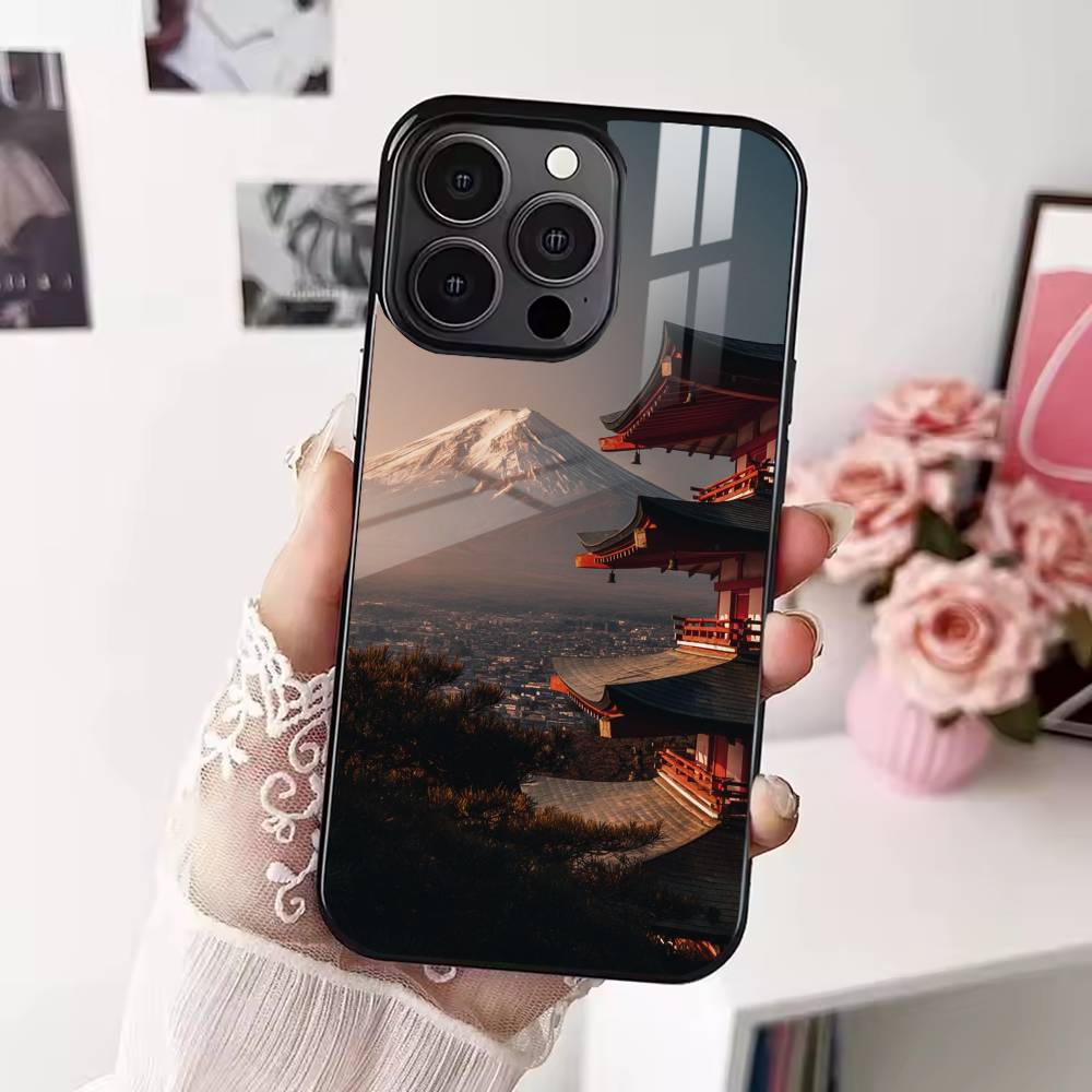 Mount Fuji Sunset Phone Case For iPhone 17,16,15,14,13,12,Plus,Pro,Max For Magsafe Magnetic Wireless Charge