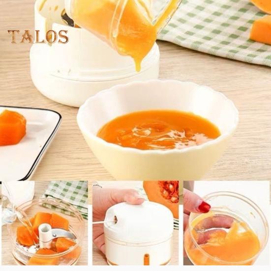 Manual Garlic Chopper Hand-Pulled Garlic Masher Mini Food Processor for Ginger Pepper Nuts Fruit And Vegetable Chopper