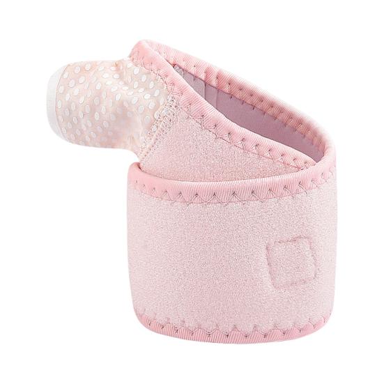 

Браслет для поддержки запястья, обезболивающий браслет для фитнеса, эластичные бинты для запястья, рукав для большого пальца с силиконовыми выступами для туннельного артрита, тендинита запястья Left Hand розовый