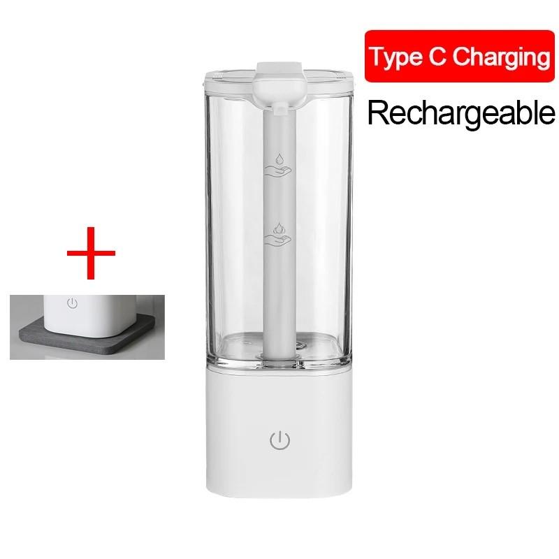 550ml Touchless Foaming Soap Dispenser Rechargeable Bathroom Waterproof Foam Soap Pump Smart Automatic Soap Dispenser