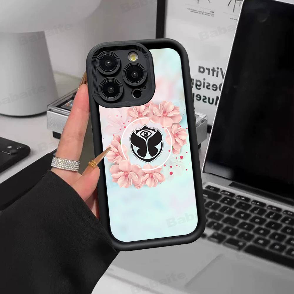 T-tomorrowland Logo Phone Case For iPhone 17 16 E 15 14 13 12 11 Pro Max Plus Back Cover