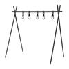 Cyfie Hanging Rack Lantern Stand, 5-Rack, Foldable, Lightweight, Lantern Hanger, Lantern Pole, Compact Storage, Stable, Multi-functional, Easy Assembl