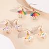 1PC Sweet Colorful Umbrella Gift Ear Drop Acrylic Earrings Women Cute Girls Jewelry