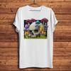 Mushroom On Skull Skeleton Funny Punk T Shirt Unisex Short Sleeve Oneck Casual TshirtUnisex Streetware Tee Breathable Print