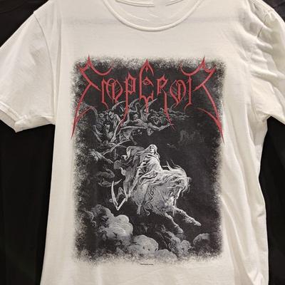Vtg Emperor Band Gift For Fans Cotton White All Size T Shirt For Men UR088 Unisex T-Shirt