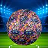 Custom Name Personalized Kpop Demon Hunter Print Size 5 Soccer Ball Training & Match Football, for Team, Kicking, Gift for Football Enthusiasts