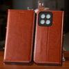 Oryginalne Skórzane Etui na Telefon do Xiaomi 13 13T 14 14T 15 15T 15S 17 17T Pro Max Ultra Civi Lite Wzór CrazyHorse Etui z Klapką