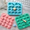 Nonstick Heat Resistant Silicone Baking Molds 16 Cavity Shell Starfishes Chocolate Cake Candy Mould Kitchen Gadget