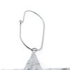shesay Embossed Tin Ornament Key Charm Display Motif Nordic Korean Star (Gold)
