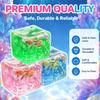 Squishy Cube, Ocean Shells Ice Cube Squishy Fidget Toys | Slow Rise Squishies Stress Balls for Adults & Teens, Soft Squeeze Sensory Toys