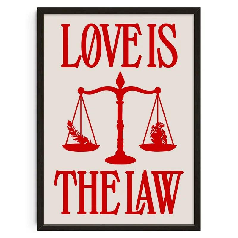 Vintage Classic Posters Retro Abstract Tin Signs Print Mid Century Wall Art Canvas Painting for Living Room Bedroom Home Decor