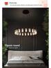 Postmodern Minimalist Chandelier for Living Room, Restaurant, or Bedroom - Italian Round Ring Design