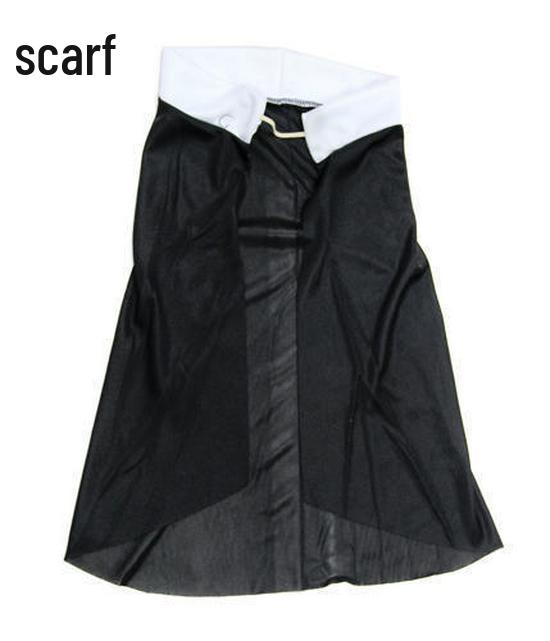 Halloween Witch Nun Costume - Long Skirt Nightclub Dancer Dress