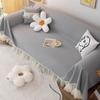 Cream Style Sofa Cover Cloth Lace Full Covered Sofa Slipcover Four Seasons Universal Sofa Towel All-Inclusive Universal Sofa Cushion