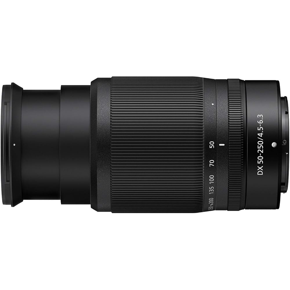 Nikon NIKKOR Z DX 50-250mm f/4.5-6.3 VR telephoto zoom lens, Z mount, DX lens (NZDXVR50-250)