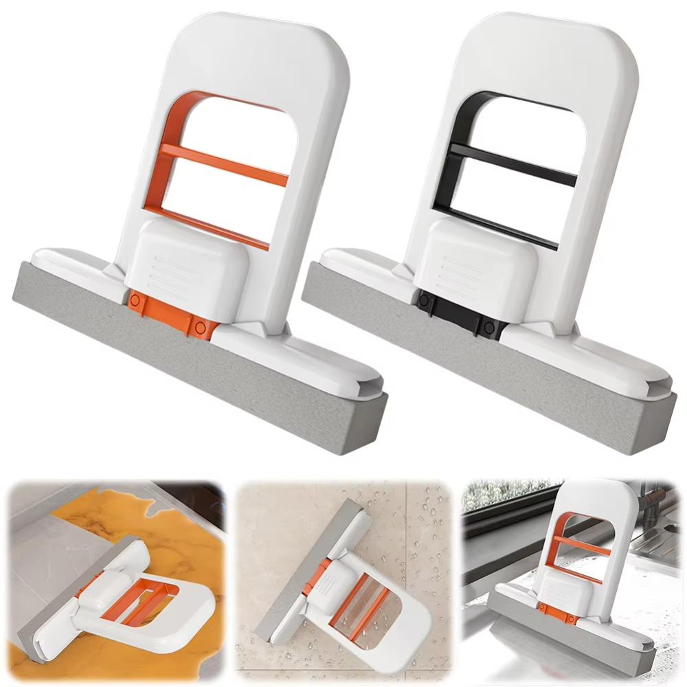 Foldable Mini Desktop Mop Portable Sponge Head Mop Sponge Cleaning Tool Cleaning Mop  Living Room