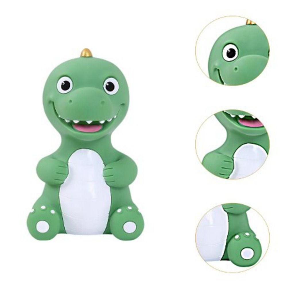 Handmade Dinosaur Piggy Bank Cute Cartoon Saving Jar Simple Animal Saving Bank Kids Day