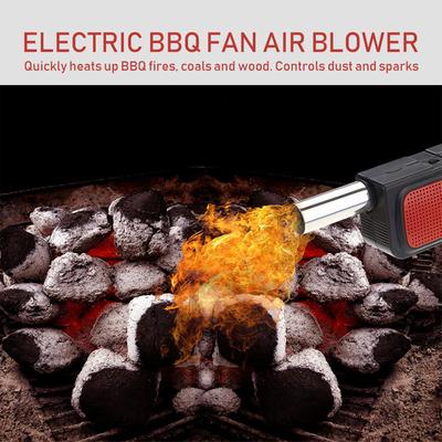 Soplador de Aire Barbacoa Soplador de Aire Portátil de Mano Ventilador Eléctrico para Barbacoa Soplador de Aire para Acampada al Aire Libre Picnic Barbacoa Herramienta de Cocina Ventilador de Barbacoa