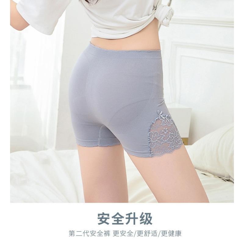 Lace Bow Safety Pants Summer Anti-slip Shorts Insurance Boxers Three Points Can Wear Leggings Women