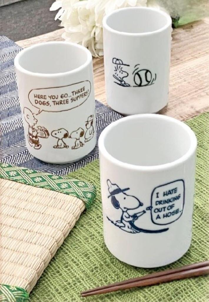 Marimo Craft Teacup NV Comic Art Snoopy 72 X H103mm SPIK-253