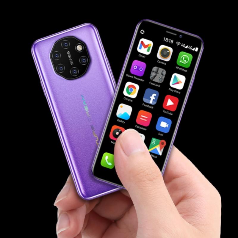 New SOYES S10I Mini Smartphone 3.5inches HD 3GB RAM 32/64GB ROM 5MP LTE 4G 2050mAh Portable Face/Fingerprint Unlocked Android Pocket Mobile Phone
