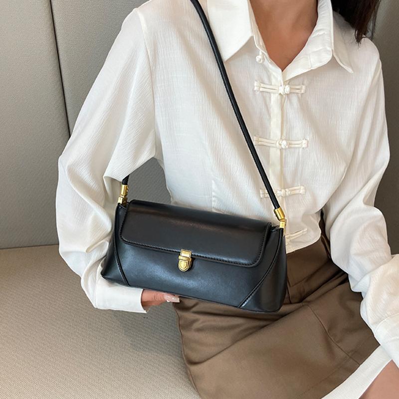 Luxusní značkové crossbody kabelky pro ženy, módní design, podpaží 2024, dámská kabelka přes rameno, dámská jednobarevná kabelka a peněženky