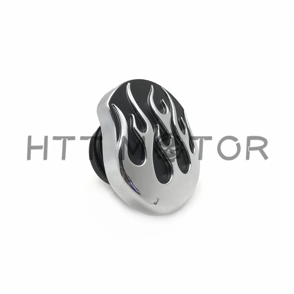 Motorcycle Skull Fuel Gas Tank Cap Cover For Harley Davidson 1992-Up Sportster/1994-Up Road King