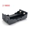 New Black DIY 1/2/3/4 Section Plastic Battery Case Holder Storage Box For 18650 Rechargeable Battery 3.7V DIY
