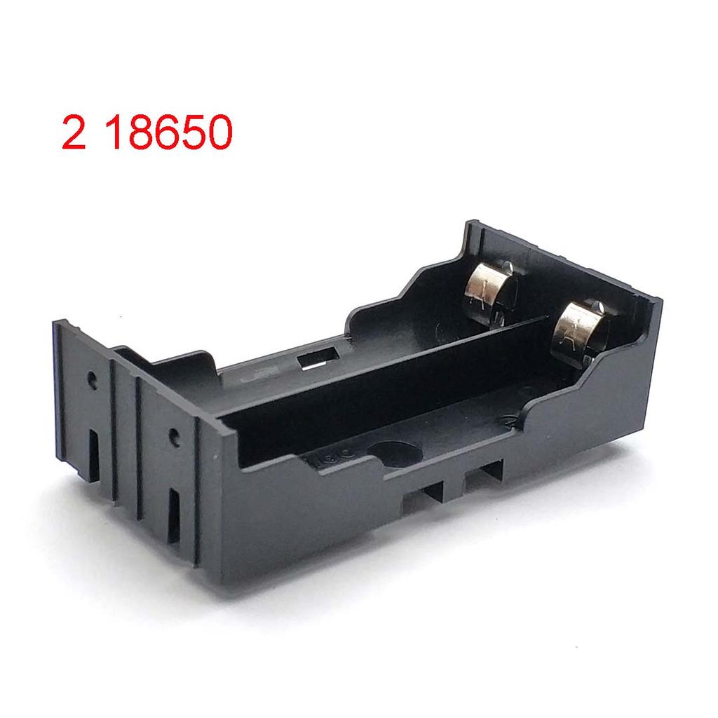 New Black DIY 1/2/3/4 Section Plastic Battery Case Holder Storage Box For 18650 Rechargeable Battery 3.7V DIY