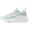 Mesh Comfortable Versatile Wear-Resistant Breathable Height-Increasing Low-Top Dad Shoes Women Sneaker White Green 117520-SAGE