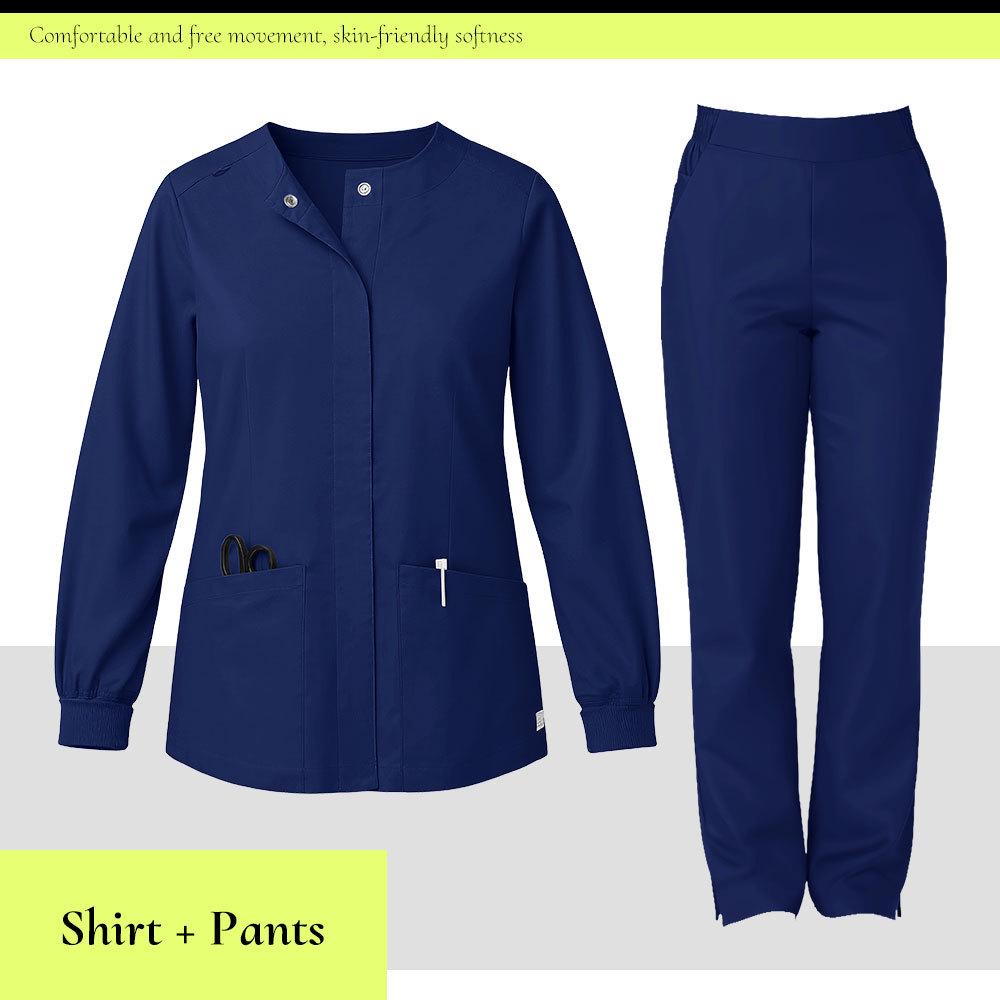 Short Sleeve Dental Scrub Suit - Available In 5 Colors, Ready To Ship