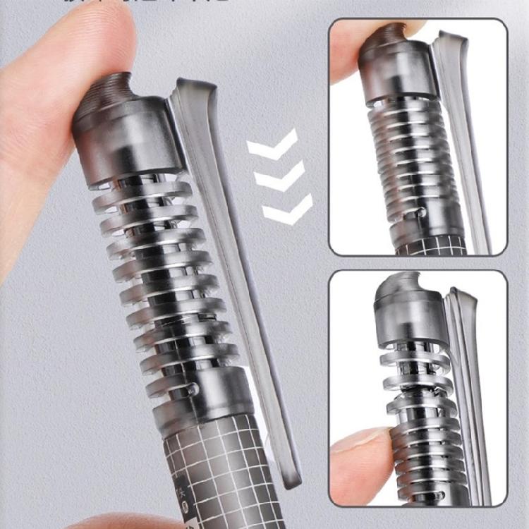 11 Pack Elastic Barrels Technology Gel Pen Soft Nonslip Grip Quick Dry Ink Great For Prolonged Writing Comfort Students