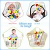 Infant Plush Hanging Toys for Babies 0-6 Months Stroller Car Seat Comfort Doll Crib Mobile Rattles Bed Winding Plush Baby Toy